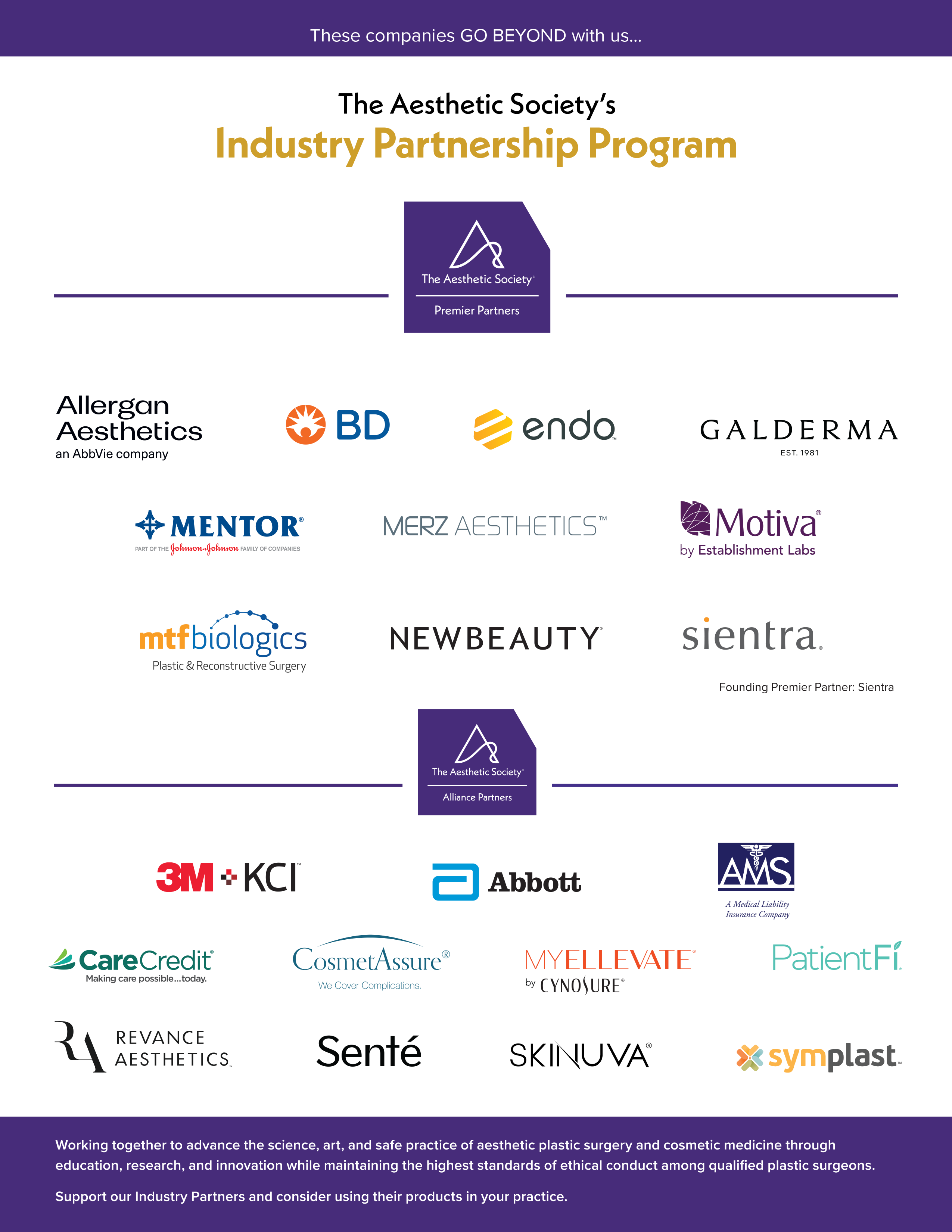 The Aesthetic Society Industry Partnership Program